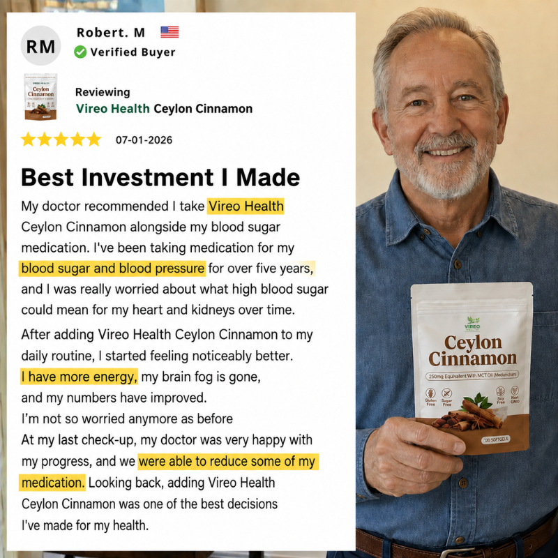 Ceylon Cinnamon — 7,200mg Equivalent with MCT Oil